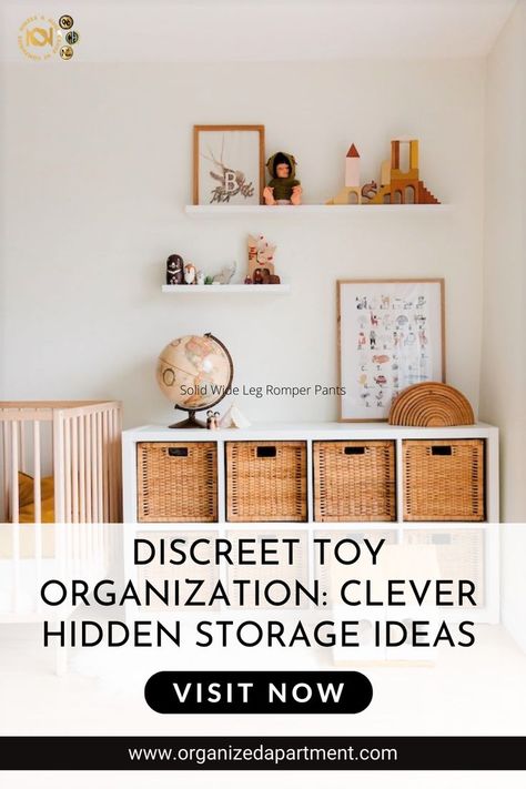 Image By ( Website) . Contain :Discreet Toy Organization: Clever Hidden Storage Ideas Apartment Toy Storage Ideas, Hidden Toy Storage Ideas, Hidden Toy Storage For Living Room, Toy Storage For Small Spaces, Hidden Toy Storage, Organized Apartment, Hidden Storage Ideas, Living Room Toy Storage, Toy Storage Ideas