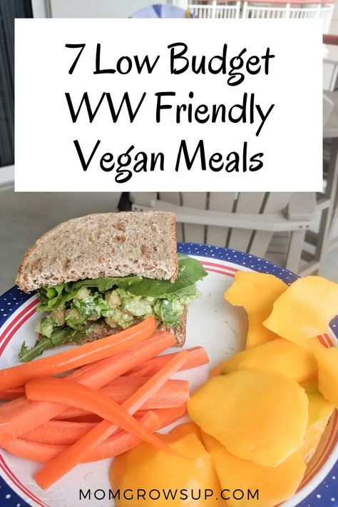 Ww Plant Based Recipes, Vegan Ww Recipes, Weight Watchers Vegan Recipes, Vegan Weight Watchers Recipes, Vegetarian Weight Watchers Recipes, Vegan Weight Watchers, Weight Watchers Vegetarian, Low Fat Dinner Recipes, Vegan Slow Cooker Recipes