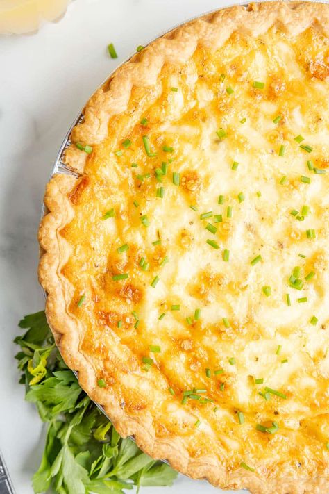 Bacon and Gruyere Quiche Gruyere Quiche Recipes, Quiche Recipes Easy Bacon, Quiche With Gruyere Cheese, Bacon Gruyere Quiche, Bacon And Cheddar Grits Quiche, Quiche With Gruyere Cheese And Bacon, Bacon And Cheddar Cheese Grits Quiche, Bacon Onion Quiche, Frozen Quiche