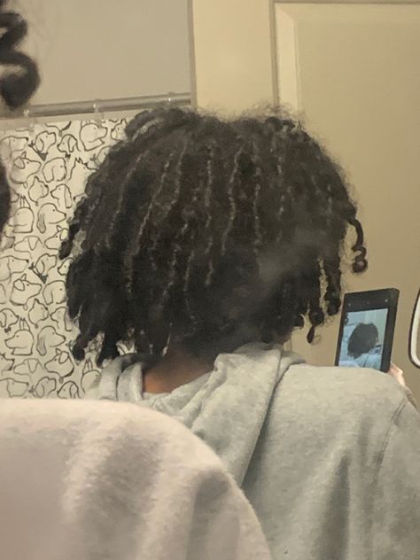 my starter locs, they are 3c locs Puffy Locs, Fluffy Locs, Locs Inspiration, Loc Goddess, Dreads Hairstyles, Hairstyles Inspiration, Loc Inspiration, Healthy Natural Hair, Hair Appointment