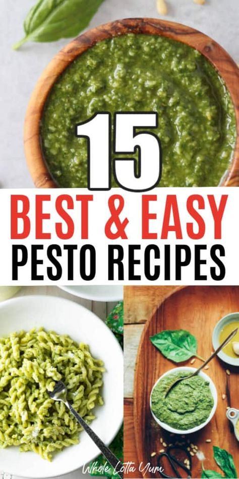 Bell Pepper Pesto Recipe, Recipes For Pesto, Pesto Homemade Recipes, What To Put Pesto On, Recipes With Pesto Sauce Dinners, How To Use Pesto, Pesto Recipes Dinner Healthy, What To Do With Pesto, Recipes With Pesto Sauce