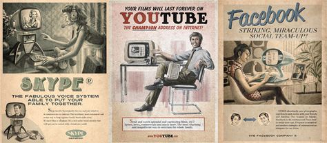 Facebook, YouTube, Skype, 'Mad Men' Style | TechCrunch Vintage Facebook Cover, Sunshine Of Your Love, Beautiful Facebook Cover Photos, Best Facebook Cover Photos, Mad Men Fashion, Internet Marketing Strategy, Timeline Cover, Social Media Marketing Plan, Social Media Optimization