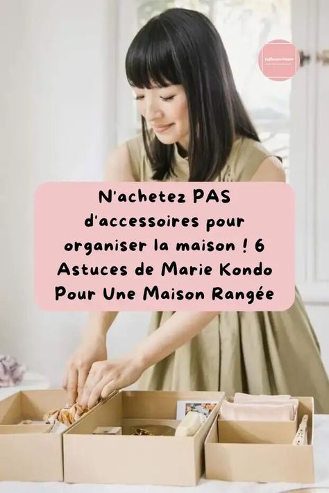 N’achetez PAS d’accessoires pour organiser la maison ! 6 Astuces de Marie Kondo Pour Une Maison Rangée
Pots de confiture, boîtes à chaussures ou encore boîtes de chocolats sont quelques-uns des objets dont nous n’utilisons pas et que Marie Kondo nous encourage à utiliser pour organiser la maison. Attention, ce sont des conseils très utiles. Methode Marie Kondo, Konmari Method, Diy Home Cleaning, Woodworking Machinery, Marie Kondo, Table Saw, Wooden Diy, Diy Tools, Clean House