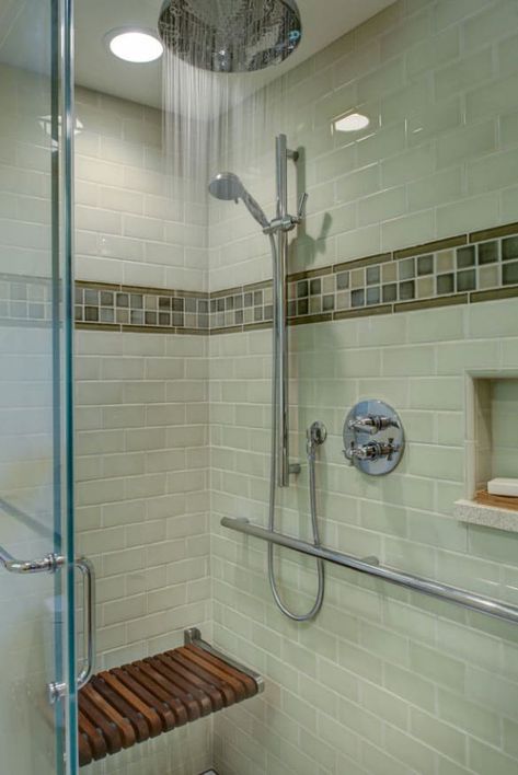 Designing Safe and Accessible Bathrooms for Seniors - Sebring Design Build Senior Bathroom Design, Accessible Bathrooms, Accessible Bathroom Design, Ada Bathroom, Accessible Bathroom, Kitchen And Bath Remodeling, Small Bathroom Ideas, Bathroom Layout, Shower Remodel