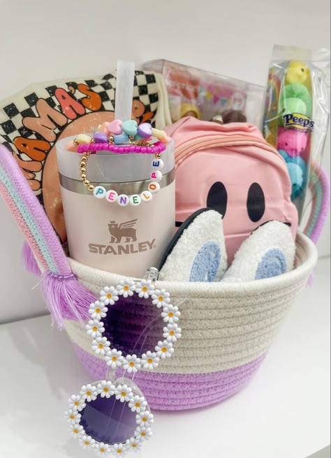 Inexpensive Easter Basket Ideas For Kids, Easter Basket Ideas For 2 Year, Things To Put In Easter Baskets, Best Friend Easter Basket, Cute Easter Basket Ideas For Kids, Stanley Cup Easter Basket, Easter Basket 2 Year Girl, Easter Basket For 9 Year Girl, Easter Basket For 1 Year Girl