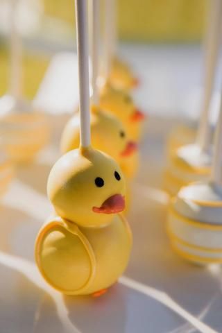 Rubber Duck Desserts, Duck Themed Party Food, Duck Themed 2nd Birthday Party, Duck Party Food, Duck Party Ideas, Duck Theme Cake, Duck Party Theme, Duck Theme Birthday Party, Duck Themed Birthday Party