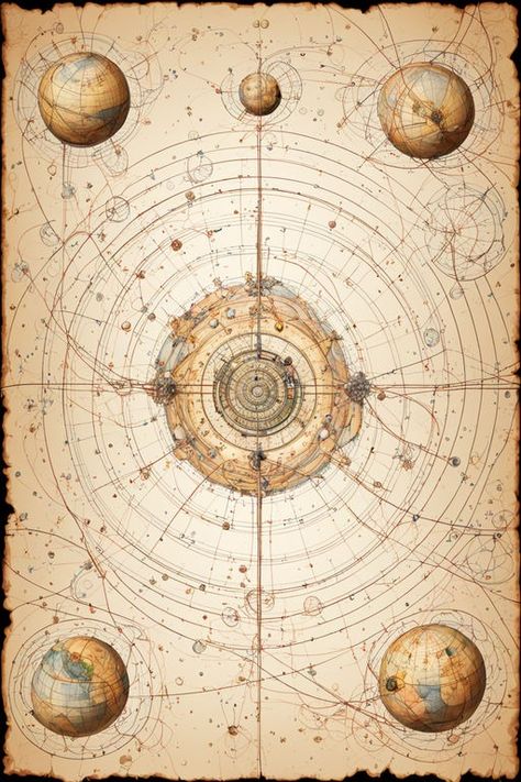 (14) Playground AI Ancient Astronomy Aesthetic, Greek Astronomy, Vintage Astronomy Illustration, Ancient Indian Astronomy, Ancient Astronomy Illustrations, Ancient Astronomy, Image Generator, Create Art, Social Media Posts