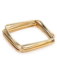 Square Bangles, Designer Bracelets, Bangles Set, Light Weight Jewelry, Hand Accessories, Bracelets Gold, Bangles Jewelry Designs, Hinged Bracelet, Gold Bangle Bracelet