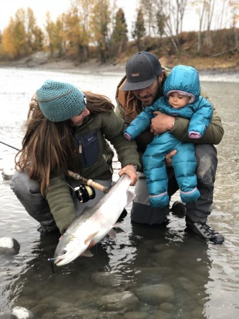 MeatEater Fishing - What I’ve Learned Fly Fishing with a Baby Inflatable Pontoon Boats, Fishing Basics, Baby Fish, Walleye Fishing, Salmon Fishing, Lake Fishing, Deep Sea Fishing, Fishing Girls, Fishing Women