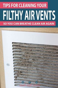 How To Clean Dust Off Walls, How To Clean Air Vents, Clean Vents In Home, Clean Air Vents In Home, Cleaning Vents In Home, How To Clean Vents In House, Calm House, Window Cleaning Tips, Cleaning Plan