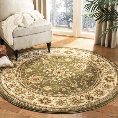 This collection offers the beauty and painstaking detail of traditional Persian and European styles with the ease of polypropylene. With a symphony of florals, vines, and latticework detailing, these beautiful rugs bring warmth and life to the room of your choice. | Alcott Hill® Maggio Oriental Sage/Ivory Area Rug Polypropylene in Brown/White, Size 43.2 W x 0.43 D in | Wayfair Classy Decor, Ivory Area Rug, Ivory Rug, Traditional Area Rugs, White Area Rug, Area Rugs For Sale, Round Rugs, Online Home Decor Stores, Decoration Design