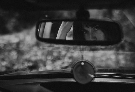 Boho Vibe Rearview Mirror Portrait Mirror Portrait, Alone In A Crowd, Last Tango In Paris, Mirrors Film, Mirror Photography, Mirror Photo, Photoshoot Concept, Cinematic Photography, Mirror Art