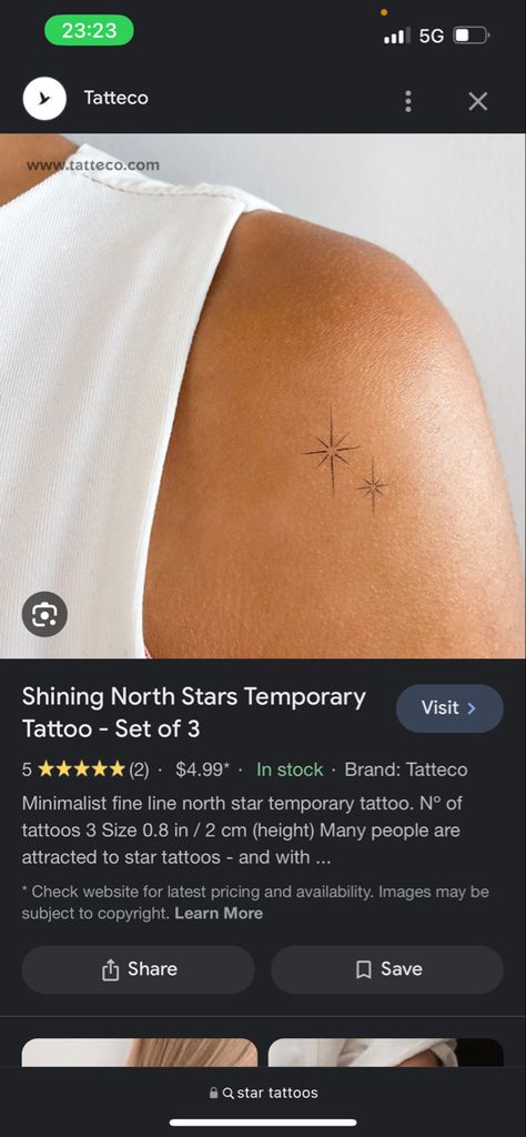 Southern Star Tattoo, Southern Cross Tattoo, Northern Star Tattoo, Tattoo Designs For Female, Northern Star, Star Tattoo Designs, Star Tattoo, Southern Cross, Star Cross