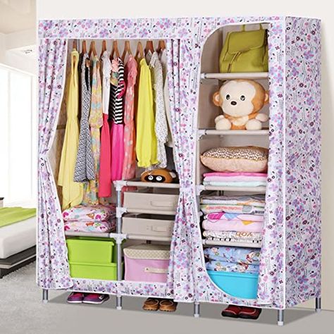 Cloth Wardrobe, Foldable Wardrobe, Closet Storage Systems, Portable Wardrobe, Wardrobe Color, Simple Wardrobe, Bedroom Armoire, Storage Furniture Bedroom, Clothes Closet