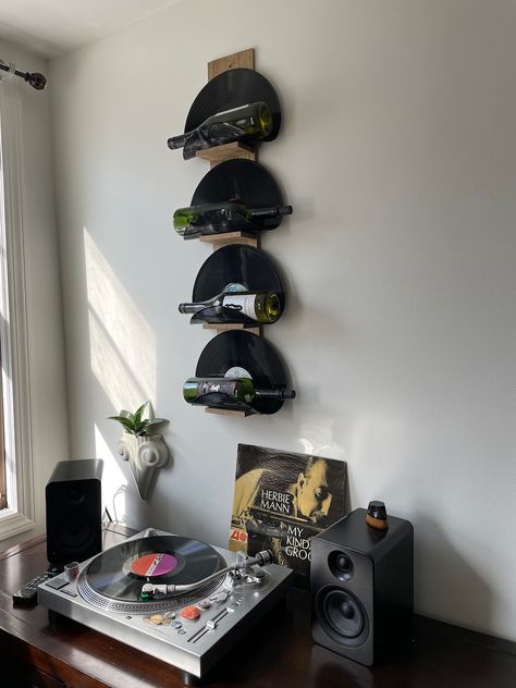 Vinyl record wall art