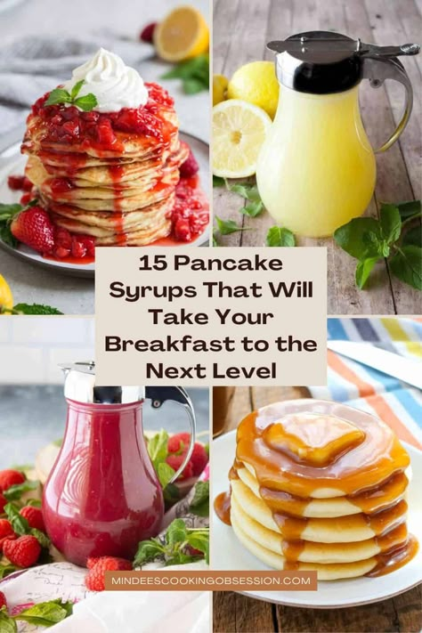 Flavored Pancake Syrup Recipe, Brown Sugar Syrup For Pancakes, Tropical Syrup For Pancakes, Breakfast Syrup Recipe, Homemade Fruit Syrup For Pancakes, Pancake Syrup Alternative, Flavored Pancake Syrup, Syrup Alternatives For Pancakes, Homemade Syrups For Pancakes