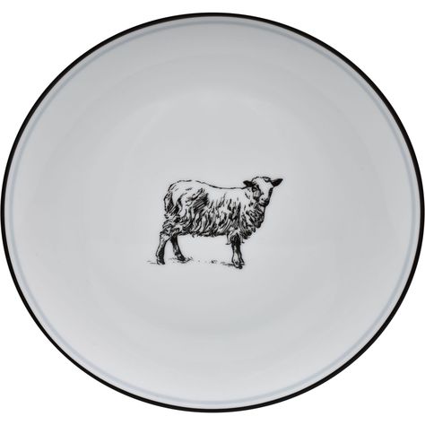 OmniWare Stoneware Plates - Set of 4, Rustic Farmhouse Sheep Design, Durable & Microwave Safe, Vintage-Inspired Ceramic Tableware - Cozy Country Dining - New Enhance your dining experience with the OmniWare Stoneware Plate Set, designed to bring rustic… Sheep Design, Stoneware Plates, Country Dining, Ceramic Tableware, Plates Set, Salad Plates, Plate Sets, Dining Experiences, Dining Experience