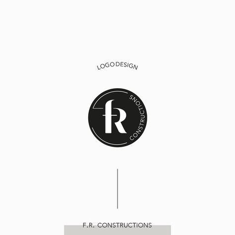 Graphic Designer Instagram, Ir Logo, Creative Consultant, Packaging Logo, Construction Logo Design, Monogram Logo Design, Construction Logo, Instagram Creative, Logo Ideas