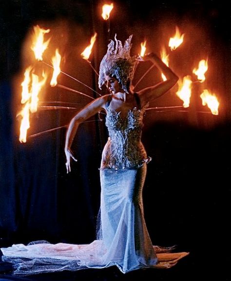 Fire Performer, Fire Costume, Top Wedding Registry Items, 8th Wedding Anniversary Gift, Dark Circus, Fire Dancer, Entertainment Ideas, Night Circus, Summer Wedding Guests