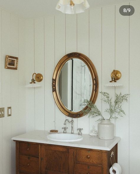 Cottage Core Bathroom Aesthetic, Bathroom Ideas Cottage, English Country Bathroom, Delilah Loeppky, English Cottage Bathroom, Cottage Core Bathroom, Country Cottage Bathroom, Bathroom Cottage, Cottage Bathroom Ideas