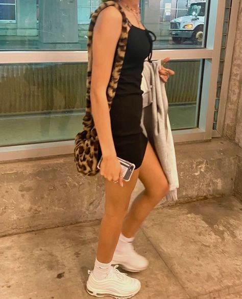 fuzzy cheetah purse, nike air max 97 Outfits With Nike Air Max 97 Women, White Airmax 97 Outfit, Nike Air 97 Outfit Women, Nike Air Max 97 Outfit Women Ideas, 97s Outfit, Nike Air Max 97 Outfit Ideas, Air Max 97 Outfits, White Airmax 97, Nike Air Max 90 Women Outfit