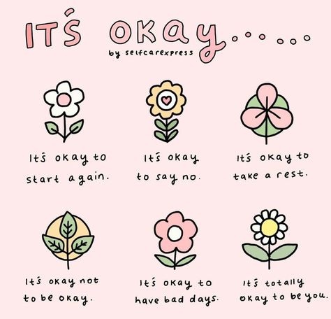 Practicing Self Love, Self Care Bullet Journal, Self Healing Quotes, Daily Reminders, Positive Self Affirmations, It's Okay, Mental And Emotional Health, Self Care Activities, Self Quotes