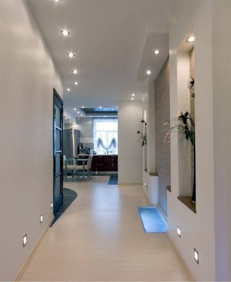 Top 60 Best Hallway Lighting Ideas - Interior Light Fixtures Small Hallway Lighting, Modern Hallway Furniture, Modern Hallway Lighting, Entry Hallway Ideas, Modern Hallway Design, Hallway Ideas Diy, Interior Light Fixtures, Modern Entry, Hall Lighting