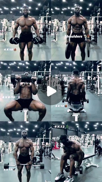 Gym | Fitness | Motivation on Instagram: "Shoulder workout routine for men 💪 Make your gym easy👇 Link in bio @gymcabin   Credits starboy_camair  Hashtags #shoulderworkout #shoulderworkoutroutine #shoulderworkoutathome #shoulderworkouts #bestshoulderworkout #workout" Shoulder Workouts For Men, Shoulder Workout At Home, Workouts For Men, Shoulder Workout Routine, Shoulder Workouts, Shoulders Workout, Best Shoulder Workout, Bodybuilding Workouts Routines, Gym Fitness Motivation