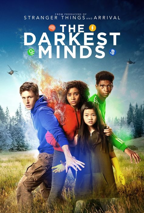 The Darkest Minds Movie, Miya Cech, Books Turned Into Movies, Darkest Minds, Harris Dickinson, Amandla Stenberg, The Darkest Minds, Movie Wallpapers, Kiss You