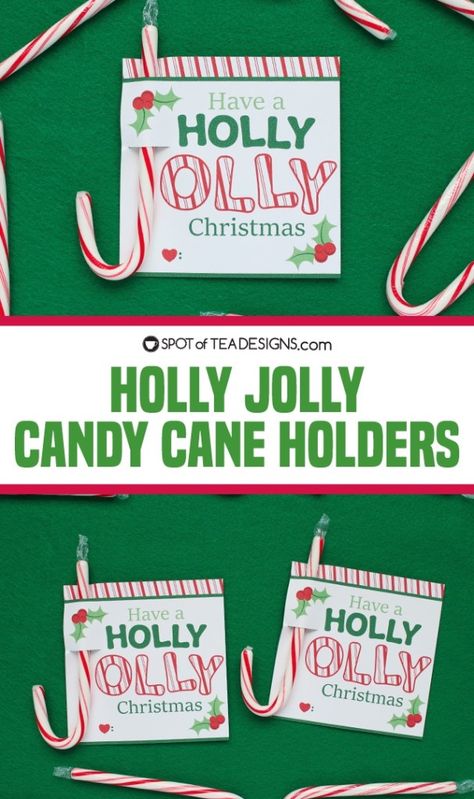 Candy Cane Holders Printable, Candy Cane Tags Printable Free, Candy Cane Holders Diy, Printable Candy Cane, Candy Cane Holders, Classmate Gifts, Candy Cane Holder, Class Christmas Gifts, Candy Cane Cards