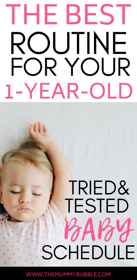 Looking for a schedule for your one-year-old? Try this tried and tested routine for your one-year-old baby which really works! Tips for fitting in naps and feeding plus what time your baby should be going to bed #routine #babyroutine #baby Perfect Routine, Toddler Bedtime, 1 Year Baby, Newborn Room, Baby Routine, Baby Schedule, Baby Sleep Schedule, Dinner For One, Sleep Tips