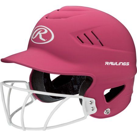 Rawllings Coolflo Highlighter Series Matte Style Softball Batting Helmet, Pink Softball Batting, Softball Helmet, Best Highlighter, Batting Helmet, Baseball Gear, Fastpitch Softball, Batting Gloves, Helmet Design, Baseball Softball