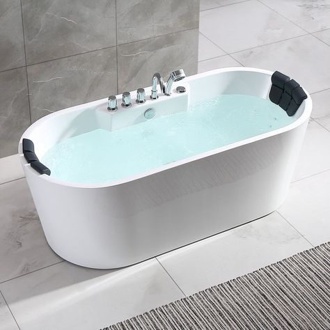 Freestanding bathtub faucet