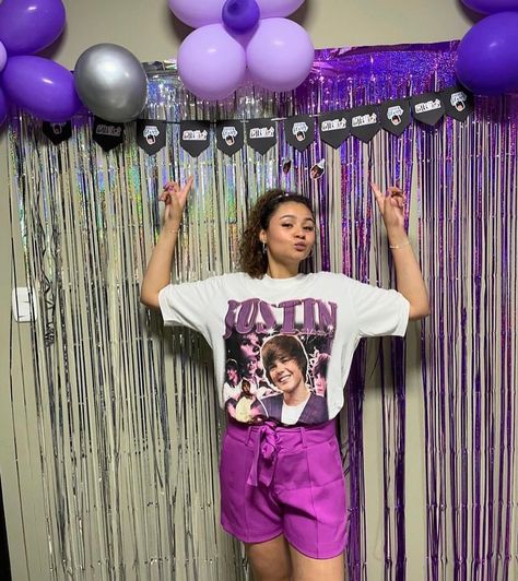 ✨ A bieber fever não tem cura e a @alinesenasp é a prova disso ✨ Festinha dos 25 aninhos com tema do Justin Bieber 🥳 #festajustinbieber #justinbieber Justin Bieber Party Theme, Justin Bieber Party, Bieber Fever, Justin Bieber, On Instagram, Instagram