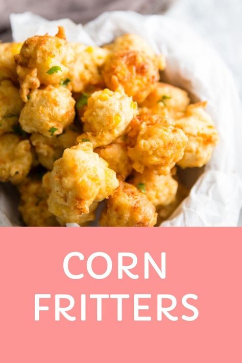 Homemade corn fritters are so easy to make and they are a great way to use up leftover corn! Serve these fritters with your favorite dipping sauce for an appetizer or a side! Corn Leftover Recipes, Leftover Corn Recipes, Corn Fritters Recipe Easy, Leftover Corn, Corn Nuggets, Corn Fritter Recipes, Dip Sauce, How To Cook Corn, Corn Fritters