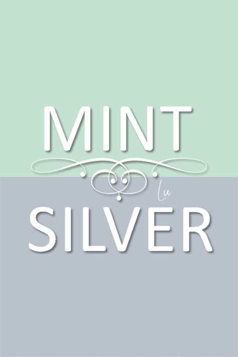 Mint Green Colour Combinations, Silver Palette, Mint Color Palettes, Mint Green Outfits, Colour Shade Card, Mint Palette, Mint Outfit, Color Knowledge, Green Color Combinations