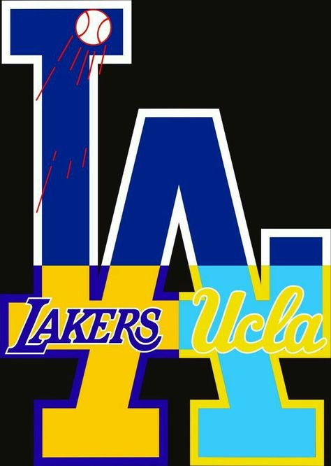 California Lettering, Los Angeles Dodgers Stadium, Ucla Football, Showtime Lakers, Los Angeles Lakers Logo, Lakers Win, Dodgers Nation, Raiders Nation, Raiders Wallpaper