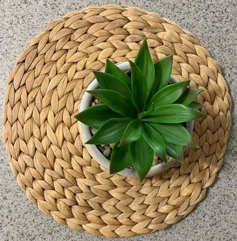 Dhiraj Sharma on Instagram: "#ecomahrt #waterhyacynth #mats #ecomahrtwaterhyacinthmats #amazon #etsy #placemats #usacanada #tabledecoration Woven Placemats - Natural Wickers (Set of 4 - 13-inch) Round Table Mats - Water Hyacinth Place Mats - Heat Resistant Non-Slip Wicker Chargers for Dining, Wedding, Holiday Dinner, for $24.99 via @amazon https://www.amazon.com/gp/product/B09X174W5T/ref=cx_skuctr_share?smid=AN9O8BQZHMXTE" Wicker Chargers, Wicker Placemats, Dining Wedding, Countertop Decor, Round Table Mats, My First Home, Woven Placemats, Water Hyacinth, Place Mats