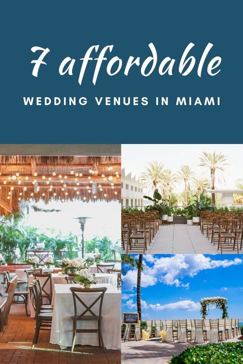 Free Wedding Venues, Small Private Wedding, Miami Beach Wedding, Baby Shower Venues, Miami Wedding Venues, Palm Wedding, Smallest Wedding Venue, Wedding Destinations, Cheap Wedding Venues