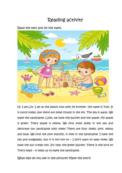 Additional reading. Family and friends 1, unit 15 - Interactive worksheet Family And Friends 1 Worksheet, Story For Friends, English Conversation For Kids, Reading Story Books, English Poems For Kids, English Creative Writing, Reading Comprehension For Kids, English Grammar For Kids, English Stories For Kids