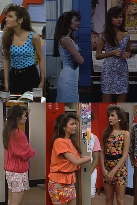 792c7b5aae4a79e78aaeda80516ae2ac Kelly Kapowski Style, Kelly Kapowski Outfit, Kelly Kapowski, 90’s Outfits, 80s And 90s Fashion, 80s Outfit, 90s Fashion Outfits, Norma Jeane, 1980s Fashion