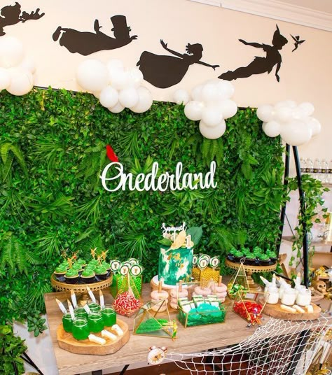 Neverland Birthday Party, Neverland Birthday, 1 Year Birthday Party Ideas, Peter Pan Neverland, Peter Pan Party, Onederland Birthday Party, Boys First Birthday Party Ideas, Boys 1st Birthday Party Ideas, Baby Boy 1st Birthday Party