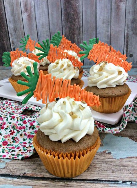 Carrot Cake Cupcakes Recipe, Chocolate Carrots, Carrot Cake Cupcakes, Cake Day, Cupcakes Recipe, Cake Cupcakes, Be Strong And Courageous, Do Not Be Afraid, Pumpkin Cake