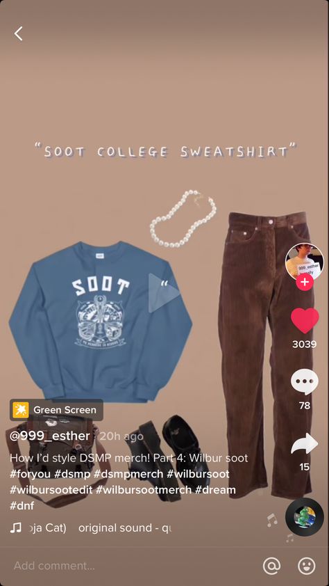 Wilbur Soot Merch, Merch Outfits, Wilbur Soot, College Sweatshirt, Not Mine, Bomber Jacket, Outfit Inspo, Sweatshirts, Pins