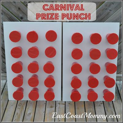 Punch Game, Carnival Party Games, Diy Carnival Games, Backyard Carnival, Carnival Games For Kids, Theme Carnaval, Carnival Birthday Party Theme, Fall Carnival, Diy Carnival