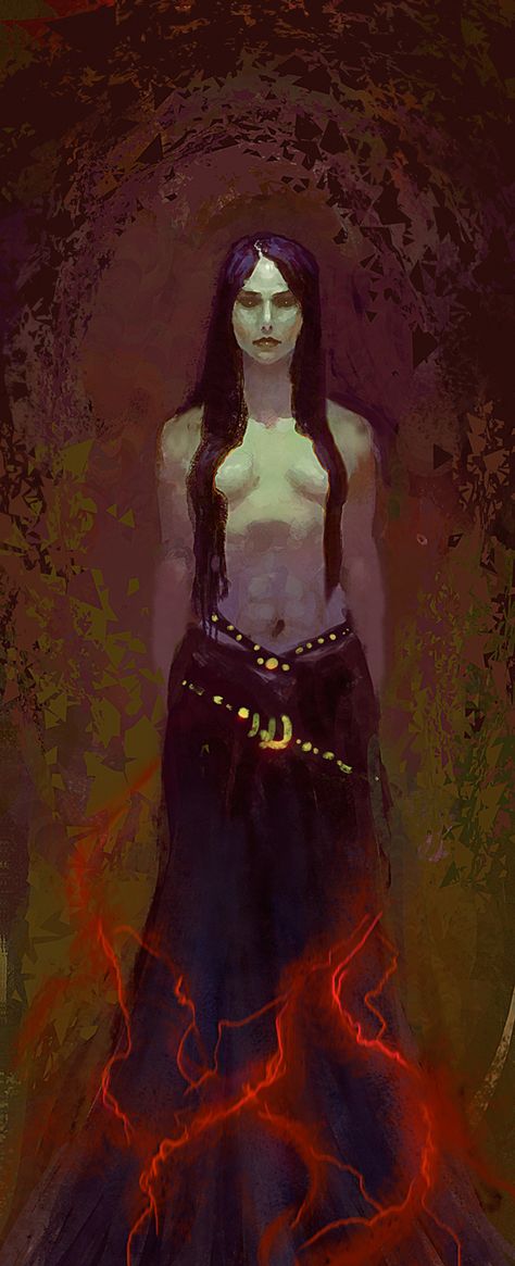 Gothic Painting Ideas, Morgana Le Fay, Morgan Le Fay, Supernatural Beings, World Of Darkness, Occult Art, Goddess Art, Female Character, Gods And Goddesses