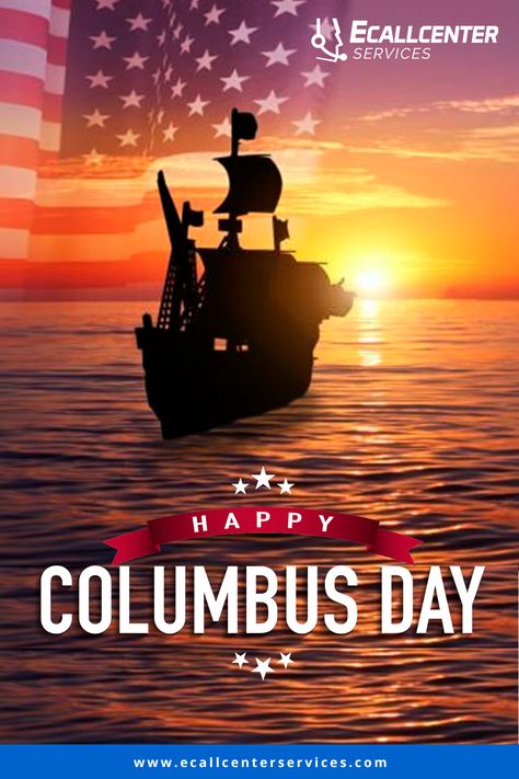 Columbus has the investigative nature of a modern man of science who provided a chart to every ship that comes to America today. He is the man who gave the world another world.🚣‍♀️🌊 #HappyColumbusDay!⛵️ . . . #Ecallcenterservices #columbusday #christophercolumbus #columbus #indigenouspeoplesday #america #nativeamerican #AmericanHistory #ItalianAmerican #ColumbusDay2023 Happy Columbus Day Images, Happy Columbus Day, Indigenous Peoples Day, Christopher Columbus, Columbus Day, America Today, All Holidays, Day Wishes, Call Center