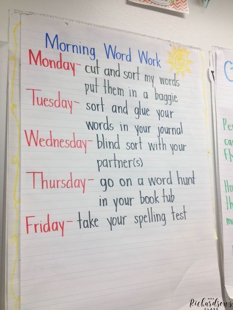 Are you looking for a word work routine that works with your students? I loved using Words their Way in my kindergarten and first grade classroom. Read more about how I created an organized system that worked for us in this blog post! Words Their Way, First Grade Words, Grade Spelling, Kindergarten Ela, Word Work Activities, Work Routine, Teaching First Grade, 2nd Grade Classroom, First Grade Reading