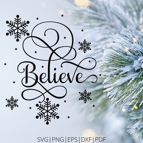 Believe Signs For Christmas, Believe Christmas Sign, Believe Wallpaper, Believe In Christmas, Christmas Hope, Christmas Silhouette, Glowforge Projects, Christmas Believe, Believe Sign