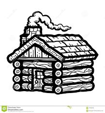 Cabin Drawing, Cabin Tattoo, Log Cabin Rustic, Fish Coloring Page, Clip Art Library, Cartoon House, Cabin Art, Home Tattoo, Clipart Black And White